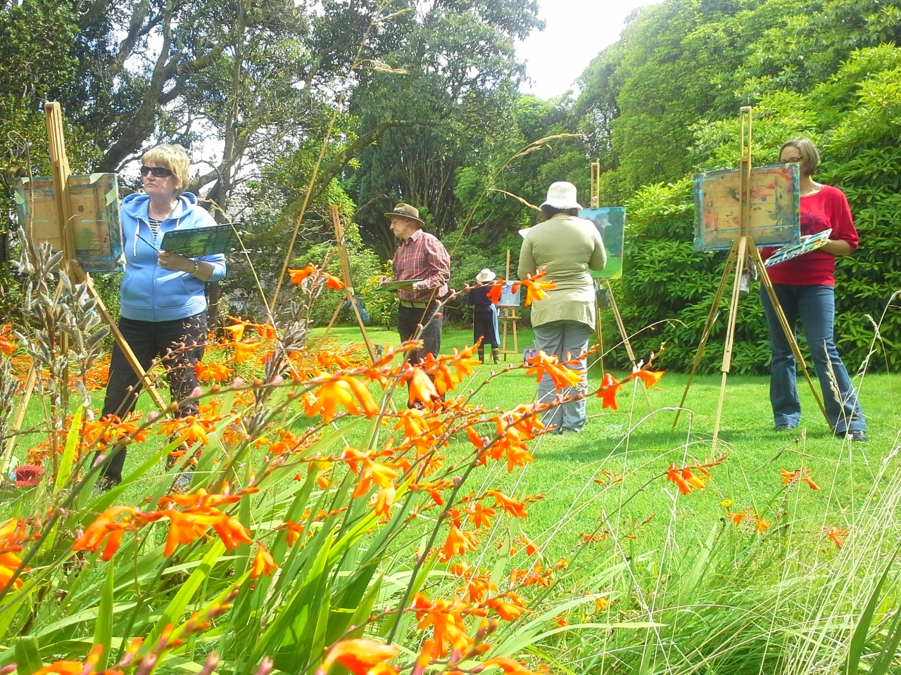 Outdoor Painting Workshop #4 - Kilmacurragh Gardens