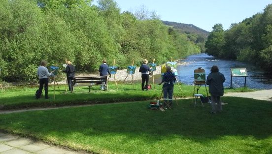 Meeting of the Waters with Avoca Painting School