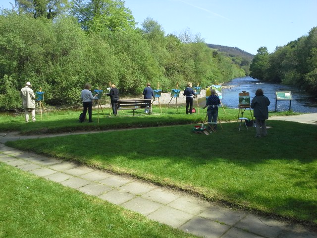 Meeting of the Waters with Avoca Painting School
