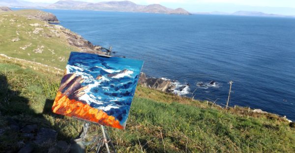Rod Coyne Shortlisted “Cill Rialaig Blaze” for NOA UK_wet paint on the blue Atlantic coastline. Rod Coyne Shortlisted "Cill Rialaig Blaze" for NOA UK_wet paint on the blue Atlantic coastline.
