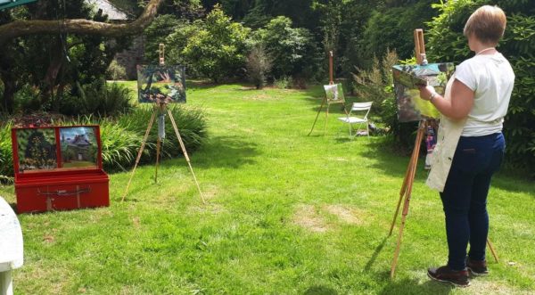 Rod Coyne student tackles the derelict Acton House at Kilmacurragh's Botanical Gardens.