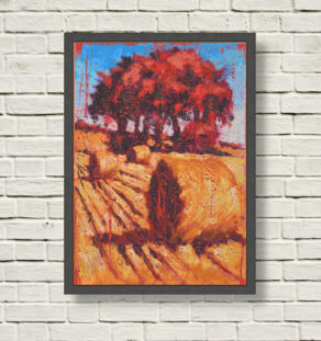 19_C_21_Rod Coyne_Scarlet Harvest 3_50x70cm_oil on canvas_2MB