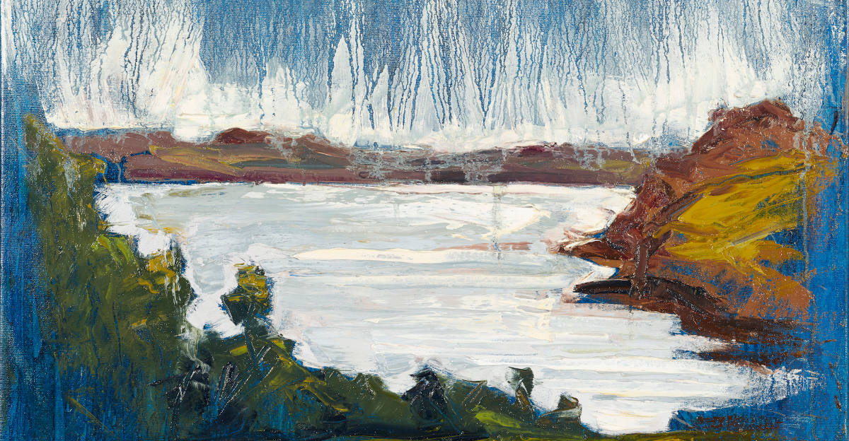 "Cornwall, River Fal" canvas print - Image 3