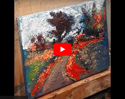 painting secrets video still with play button